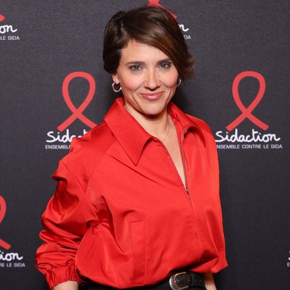 Melanie Taravant - Soirée de lancement du Sidaction 2026 au Lido à Paris le 16 Mars 2026. © Denis Guignebourg/Bestimage