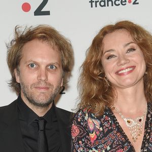 Info - Florian Zeller, réalisateur de "The Father", nommé six fois aux Oscars - Florian Zeller et sa femme Marine Delterme - 30ème cérémonie des Molières 2018 à la salle Pleyel à Paris, France, le 29 mai 2018. © Coadic Guirec/Bestimage