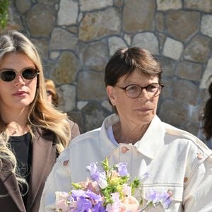 Leurs Altesses S.A.S. le Prince Albert II et la Princesse Charlène de Monaco, Leurs Altesses S.A.S. la Princesse Stéphanie de Monaco, Camille Gottlieb, Mélanie-Antoinette de Massy et Gareth Wittstock ont visité les nouveaux locaux de la SPA (Société pour la Protection des Animaux) monégasque, notamment plusieurs parcs pour chiens, dans la petite ville de Peille. Ils ont également inauguré une statue en hommage à la Princesse Antoinette, présidente de la SPA de Monaco lors de sa création en 1976. © Bruno Bebert/Bestimage