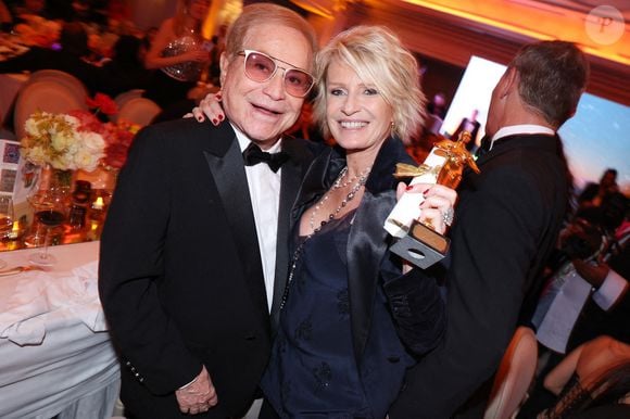 Orlando et Sophie Davant assistent au Best Award Gala 46th Edition au Four Seasons Hotel George V, le 11 décembre 2023 à Paris, France. Photo par Jerome Domine/ABACAPRESS.COM