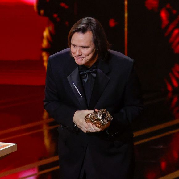 Jim Carrey (César d'honneur) lors de la 51ème cérémonie des César à l'Olympia à Paris, France, le 26 février 2025 © Borde-Jacovides/Bestimage