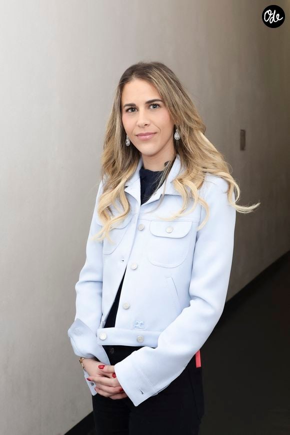 Exclusif - Sarah Saldmann, en backstage de l’émission « TPMP » La dernière sur C8, présentée par C.Hanouna et diffusée en direct sur C8, Paris, France, le 27 fevrier 2025. © Jack Tribeca / Bestimage