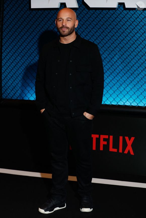 Franck Gastambide - Avant-première de la série "La cage" se déroulant dans le monde du MMA réalisée par F. Gastambide avec l'aide de D. Krespine qui sera diffusée sur Netfilx à partir du 8 novembre 2024 au Cinéma Pathé Palace à Paris le 4 novembre 2024. © Christophe Clovis / Bestimage