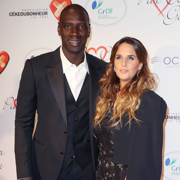 Omar Sy et sa femme Hélène - Personnalités au gala "Par Coeur" pour les 10 ans de l'association "Cekedubonheur" au pavillon d'Armenonville à Paris. Le 24 septembre 2015. © CYRIL MOREAU / BESTIMAGE