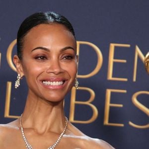 L’actrice Zoe Saldana a remporté le trophée du meilleur second rôle - Beverly Hills, CA  - 82nd Annual Golden Globe Awards



Pictured: Zoe Saldana