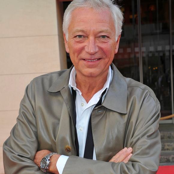 Laurent Boyer lors de la conférence de presse de rentrée de RTL, le 6 septembre 2012. AGENCE / BESTIMAGE