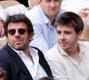 Patrick Bruel est un papa très fier

Patrick Bruel et son fils Oscar dans les tribunes lors des Internationaux de France de Tennis de Roland Garros. © Dominique Jacovides/Bestimage