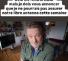 "Je n'ai plus de voix, une méchante Covid m'a mis KO", annonce-t-il.

Olivier Delacroix touché par le Covid.