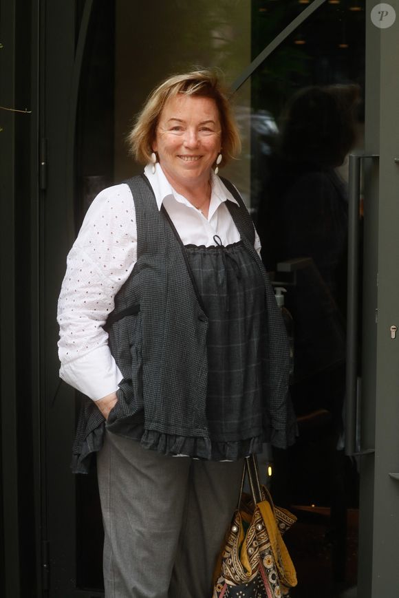 Exclusif - Michèle Lebon (nièce d'Annie Cordy) - Arrivées à l'enregistrement de l'émission "Vivement Dimanche" présentée par M. Drucker et qui sera diffusée le 1er octobre 2023 sur France 3, au studio Gabriel à Paris, France, le 19 septembre 2023. © Christophe Clovis/Bestimage