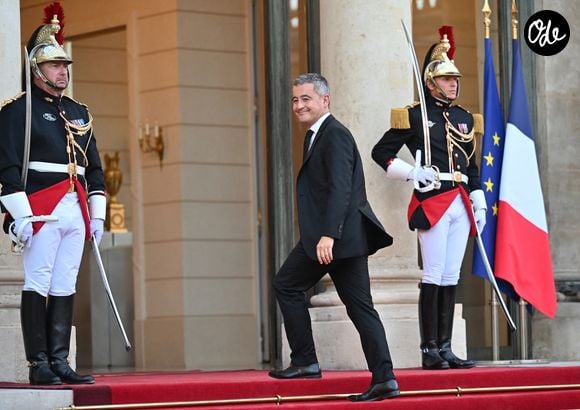 Gérald Darmanin - Dîner d'état de l'Elysée pour le président sud-coréen Lee Jae Myung le 8 septembre 2026 © Christian Liewig/Bestimage