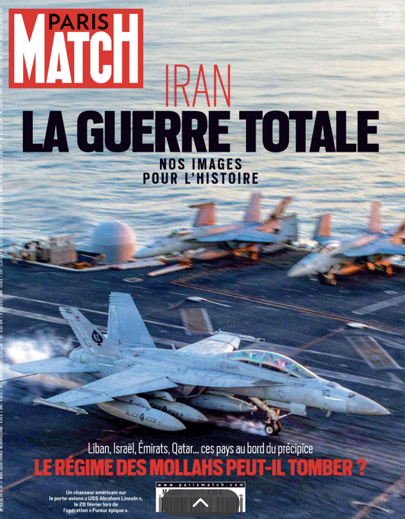 Couverture du magazine Paris Match