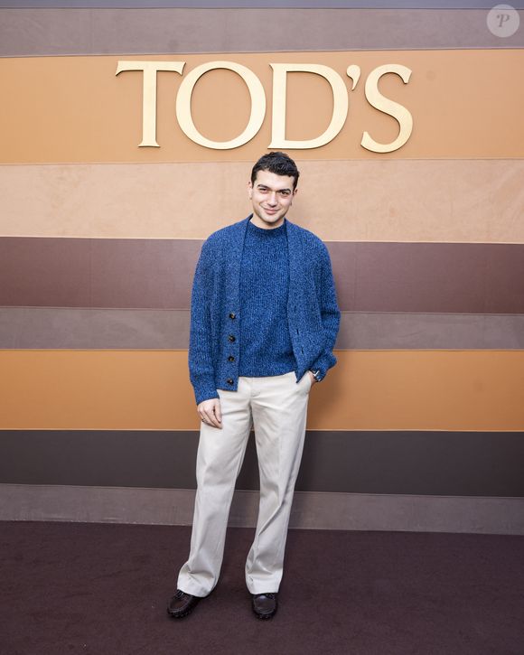 Giacomo Giorgio - Photocall du défilé Tod's lors de la Fashion Week de Milan (MFW), à Milan, Italie, le 28 février 2025. © Max Montingelli/SGP/Bestimage