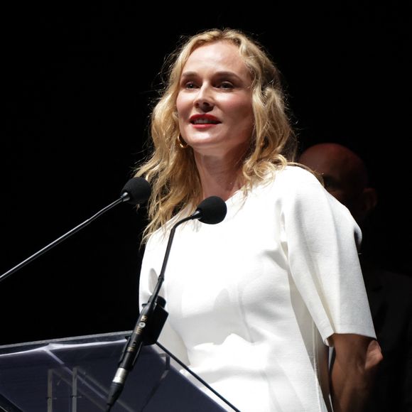 Diane Kruger ( présidente du jury) - Cérémonie de remise des prix lors de la 18ème édition du Festival du Film Francophone d'Angoulême (FFA) le 30 août 2025 à Angoulême.
© Guirec Coadic / Bestimage