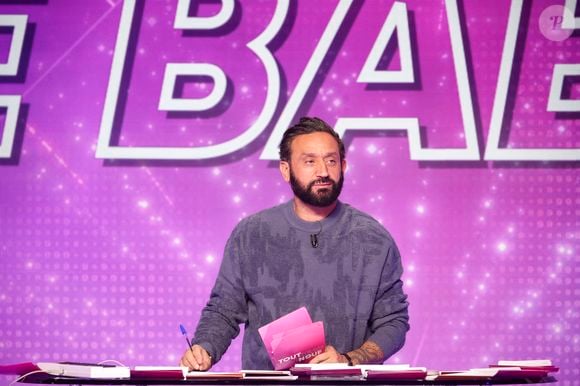 Cyril Hanouna, sur le plateau de  TBT9 présenté par C.Hanouna, et diffusé en direct sur W9, Paris, France, le 16 octobre 2025. © Jack Tribeca / Bestimage