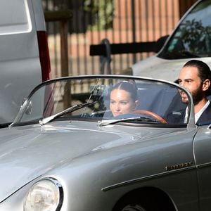 Arrivées au mariage civil de Thylane Blondeau et Benjamin Attal à la mairie du 16ème arrondissement de Paris le 29 juin 2026. Agence / Bestimage