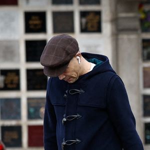 Notamment Steevy Boulay

Steevy Boulay - Obsèques d'Isabelle Mergault à la Coupole du Père-Lachaise à Paris le 30 mars 2026. © Cyril Moreau - Dominique Jacovides / Bestimage
