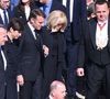 Emmanuel Macron (président de la République Française), et la première dame Brigitte Macron le 26 avril 2025 à Rome © Zuma Press / Bestimage