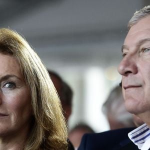 Cécilia Attias et Richard Attias - Université d'été du Medef, Jouy-en-Josas, le 31 aout 2016. © Stéphane Lemouton/Bestimage