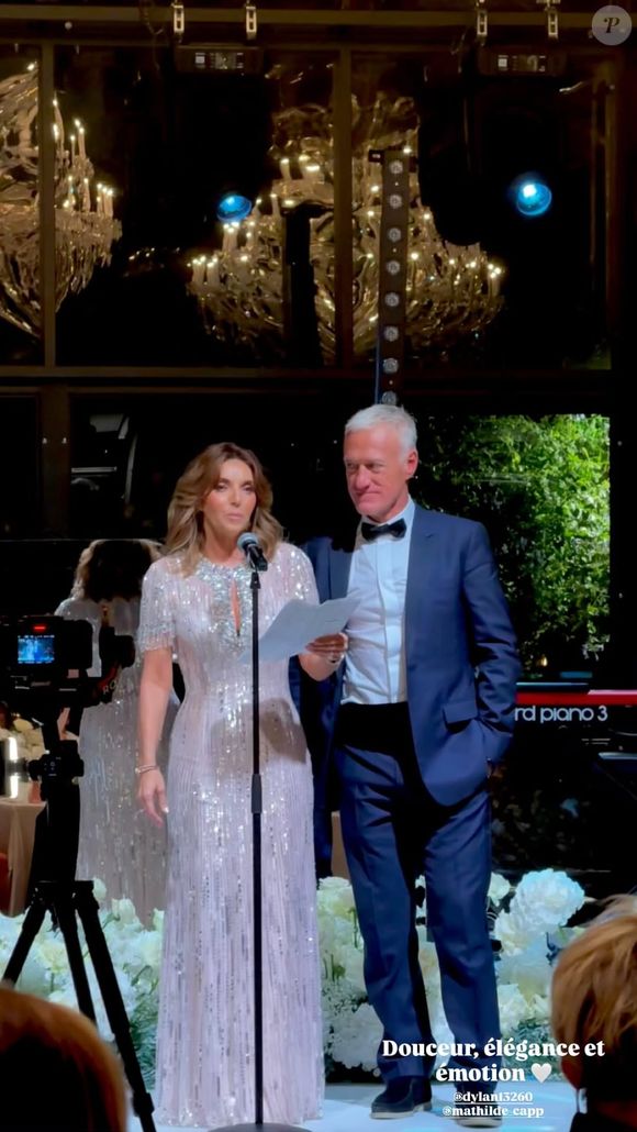 Didier Deschamps et Marcel Desailly étaient présents lors de cette célébration avec les proches du couple.

Mariage de Dylan Deschamps et Mathilde Cappelaere, 28 septembre 2025