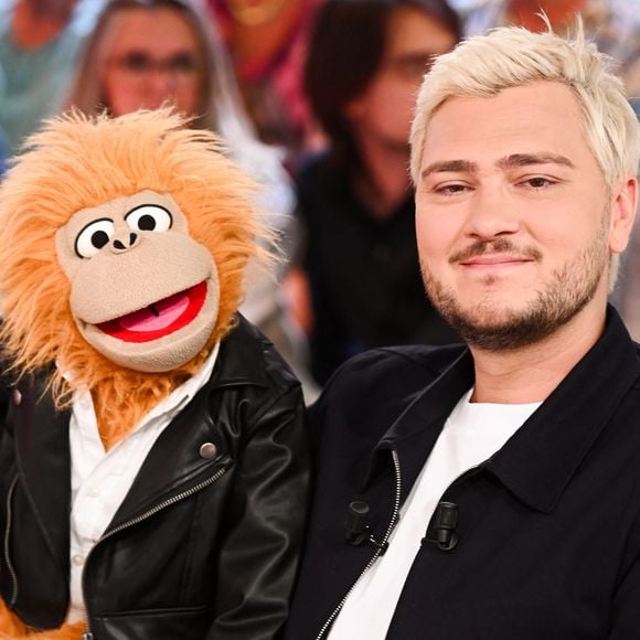 Jeff Panacloc attend son troisième enfant.
Exclusif - Jeff Panacloc - Enregistrement de l'émission Vivement dimanche au studio Rive Gauche, présentée par M.Drucker, diffusée le 07 septembre 2025 sur France 3.  © Guillaume Gaffiot / Bestimage