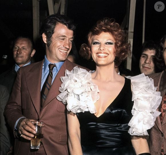 Photo d'archives de Jean-Paul Belmondo et Claudia Cardinale, 1972. Photo by Olycom/ABACAPRESS.COM