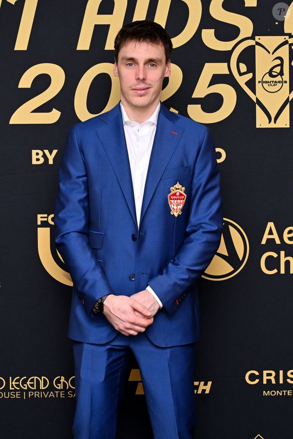 Louis Ducruet durant la soirée de Gala au Fairmont hotel à Monaco après  la cinquième édition de la Fight Aids Cup, un match de football caritatif qui s'est déroulé au stade Louis II à Monaco, le 22 janvier 2025.
© Bruno Bebert / Bestimage