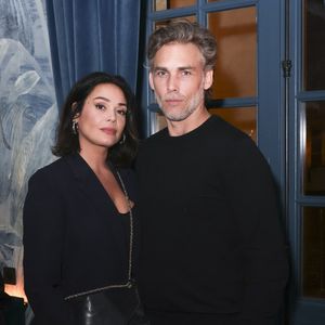 Exclusif -  Lola Dewaere et son compagnon Gianni Giardinelli - Quatrième édition de la soirée "Les jeudis de Sandra" au Café Lapérouse organisée par S.Sisley à Paris le 29 février 2024. © Jack Tribeca / Bestimage
