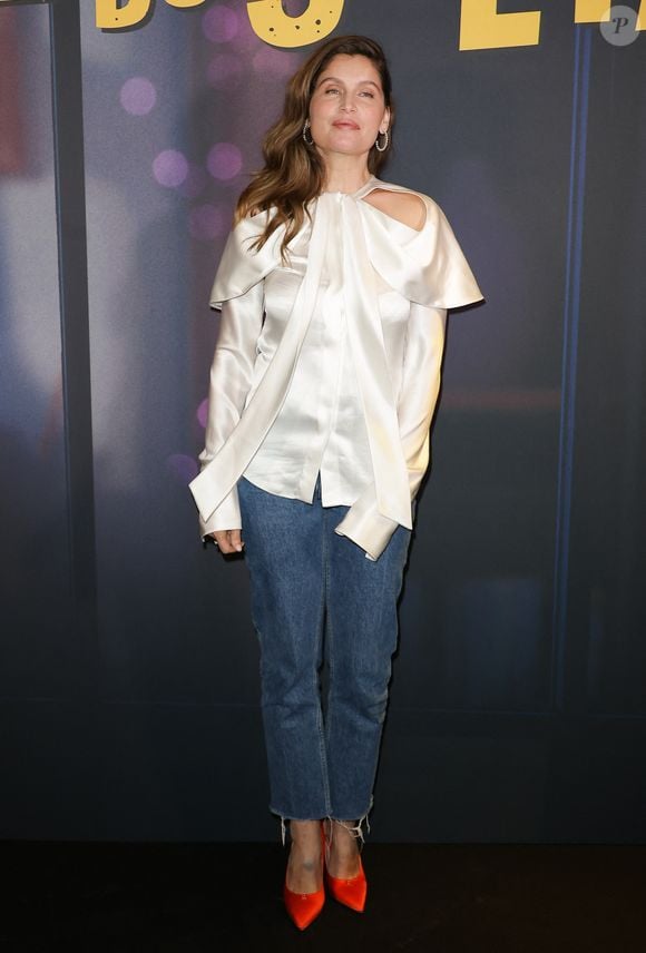 Laetitia Casta - Avant-première du film "Le Crime du 3e étage" au cinéma Pathé Wepler à Paris le 9 mars 2026. © Coadic Guirec/Bestimage