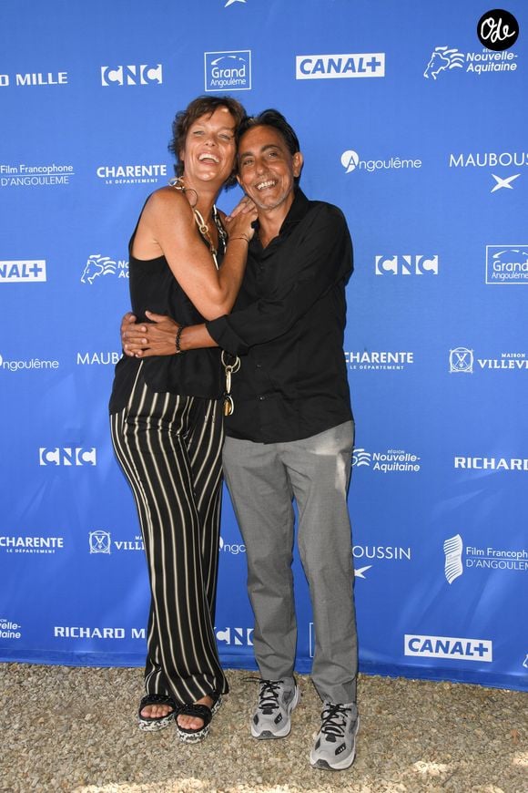 Anne Le Nen et Bruno Lopez - Cérémonie de clôture de la 12ème édition du festival du Film Francophone d'Angoulême, le 25 août 2019.

© Coadic Guirec/Bestimage