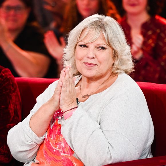 En seconde partie d'émission, Laurence Boccolini.

Exclusif - Laurence Boccolini lors de l'enregistrement de l'émission Vivement dimanche présentée par M.Drucker aux studios Rive Gauche, à Paris, France, le 1er octobre 2025. Diffusion sur France 3 le 9 novembre 2025. © Guillaume Gaffiot/Bestimage