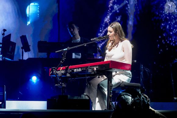 Héléna Bailly lors du concert de la Star Academy à Lyon, le 15/03/24. Photo Sandrine Thesillat / Panoramic
