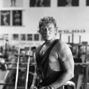 Johnny Hallyday à Los Angeles en 1993 © Photos by APS-Medias/ABACAPRESS.COM