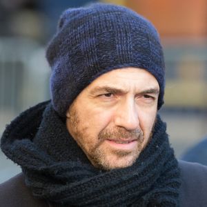 Calogero arrivant à la cérémonie funéraire organisée en mémoire de Johnny Hallyday à Paris. le 6 décembre 2017. Photo de Berzane-Wyters/ABACAPRESS.COM