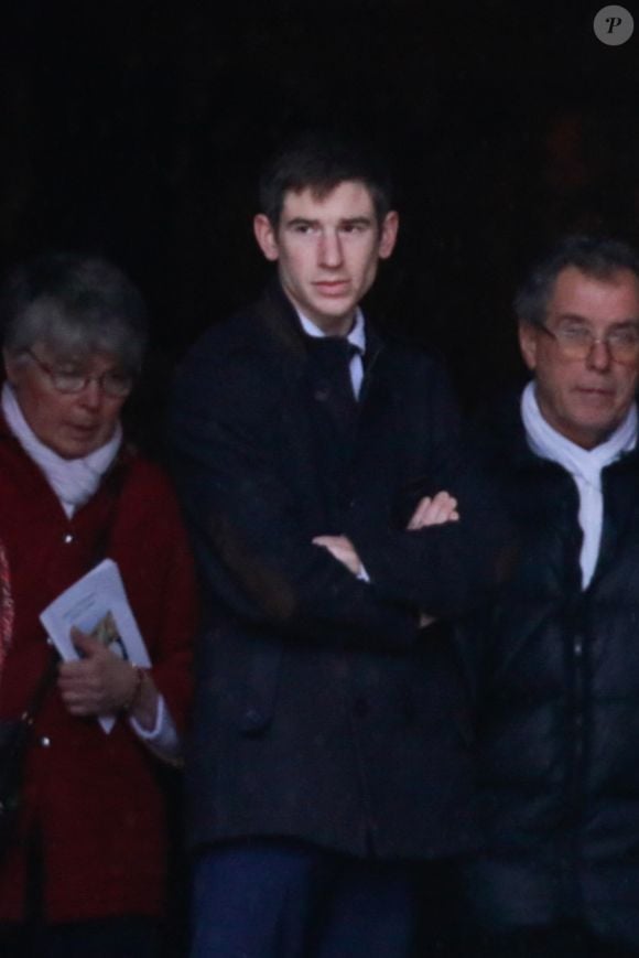 Colomban, le père de Emile - Obsèques du petit Emile à la basilique Sainte-Marie-Madeleine de Saint-Maximin-la-Sainte-Baume dans le Var le 8 février 2025.
© Franz Chavaroche / Bestimage