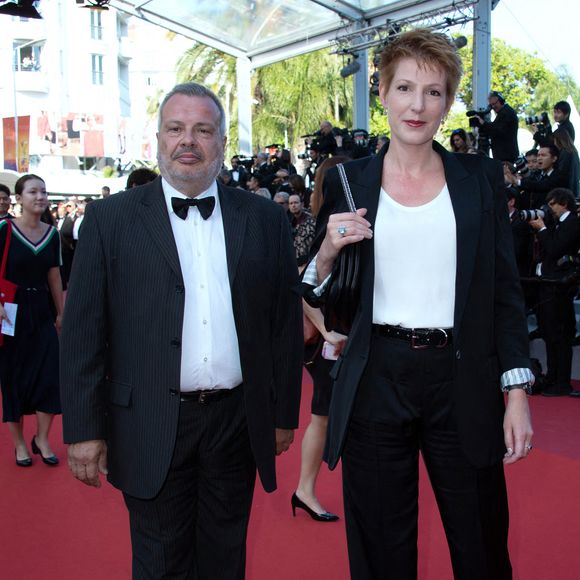 Natacha Polony et Perico Legasse assistant au tapis rouge de la cérémonie de clôture dans le cadre du 72e Festival international du film de Cannes à Cannes, en France, le 25 mai 2019. Photo par Aurore Marechal/ABACAPRESS.COM