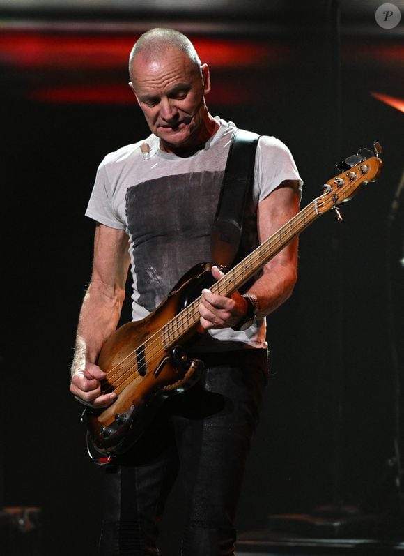 Hollywood, FL Sting se produit lors de la tournée Sting 3.0 Tour au Hard Rock Live qui se tient au Seminole Hard Rock Hotel & Casino à Hollywood, Floride. Backgrid USA / Bestimage