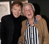 Il s'agit du chanteur Dave et de son mari, Patrick Loiseau, avec qui il est en couple depuis plus de 50 ans.

Dave et Patrick Loiseau à la Galerie XII à Paris, le 19 octobre 2023. 

Photo : Bertrand Rindoff / Bestimage