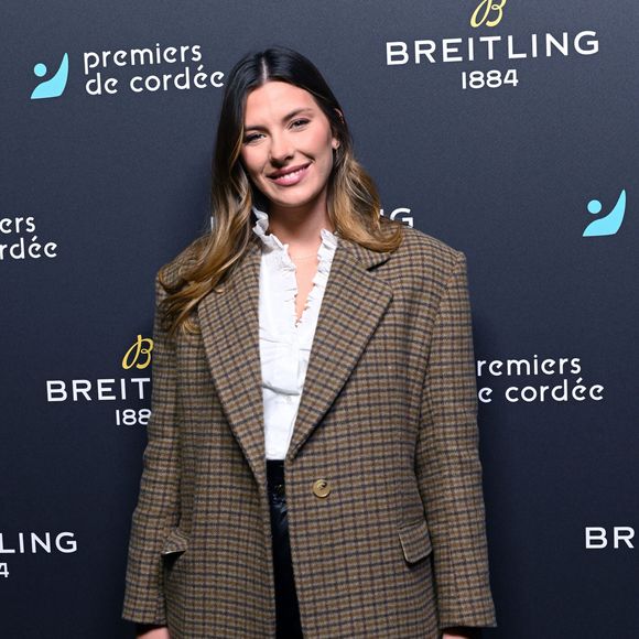 Camille Cerf (Miss France 2015) - Dîner de charité Breitling à la Samaritaine pour l'association "Premiers de Cordée" à Paris le 14 novembre 2022. Photo par Rachid Bellak/Bestimage