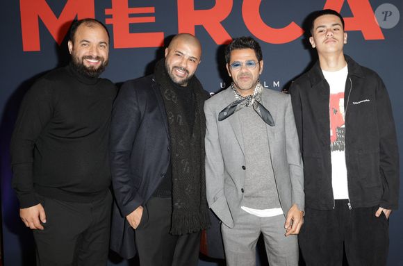Mohamed Debbouze, Jamel Debbouze, Léon Debbouze - Première du film "Mercato" au cinéma "Le Grand Rex" à Paris, le 17 février 2025.
© Guirec Coadic/Bestimage