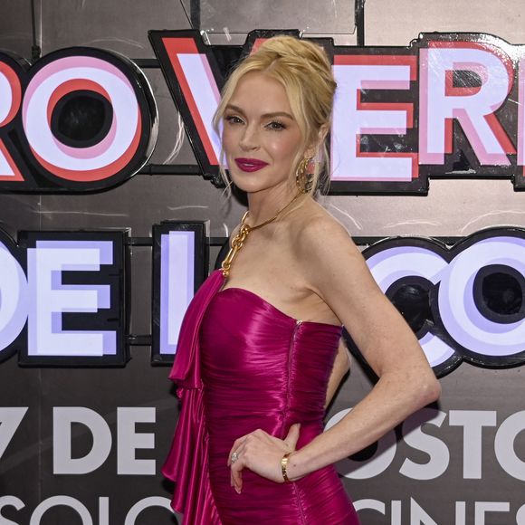 Mexico City, Mexique, 24 juillet 2025
Les actrices Jamie Lee Curtis et Lindsay Lohan arrivent sur le tapis violet pour le film "Freakier Friday" au cinéma Cinepolis Toreo Parque Central.