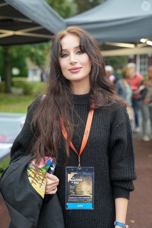 Exclusif - Catherine Davydzenka - Édition 2025 des Masters de Feu - Concours international d'art pyrotechnique à l'Hippodrome de Compiègne le 20 septembre 2025. 
© Anne-Sophie Guebey / Bestimage