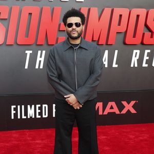 The Weeknd arrive sur le tapis rouge de la première new-yorkaise de "Mission : Impossible The Final Reckoning" au Lincoln Center le dimanche 18 mai 2025 à New York. Photo John Angelillo/Upi/Abaca