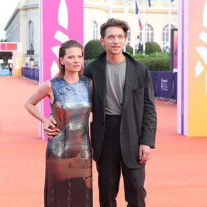 Mélanie Thierry et Raphaël Haroche lors de la 49ème édition du festival du cinéma américain de Deauville le 7 septembre 2023. © Denis Guignebourg / Bestimage