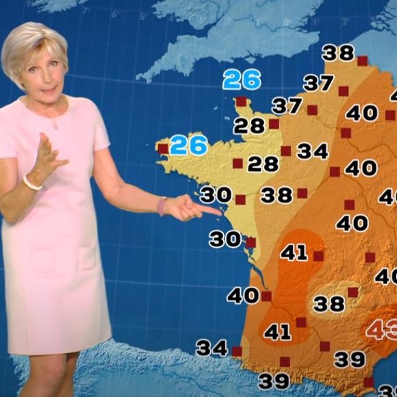 Ce n'est un secret pour personne, Evelyne Dhéliat est très engagée dans la protection de l'environnement.

La météo du mois d'août 2050 par Evelyne Dhéliat - (Capture d'écran YouTube)