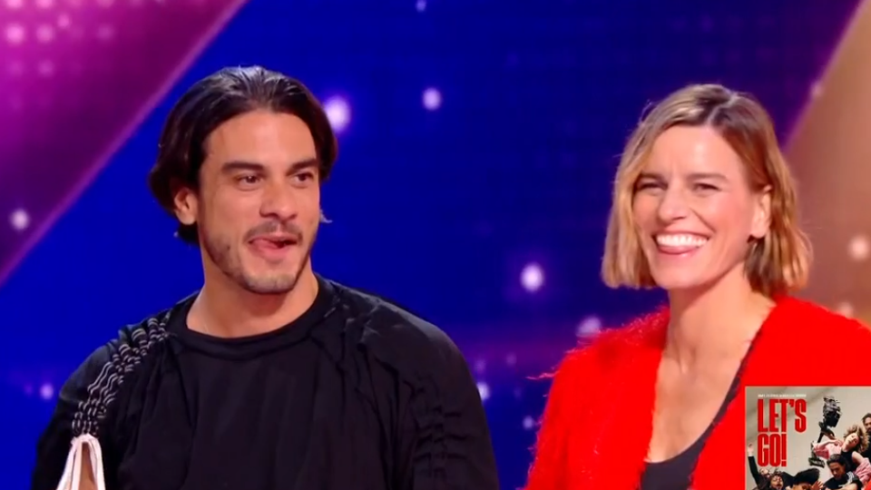 Fauve Hautot avec son compagnon Romain Guillermic dans Danse avec les stars