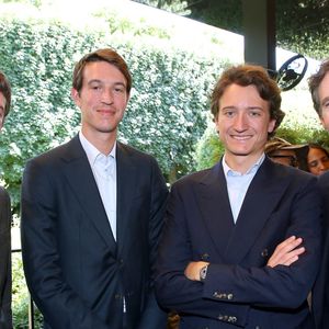 Exclusif - Les frères Arnault : Frédéric Arnault, Alexandre Arnault, Jean Arnault et Antoine Arnault - Défilé de Mode Christian Dior, Collection Haute Couture Automne-Hiver 2026/2027, le 6 Juillet 2026. 

© Bertrand Rindoff / Bestimage