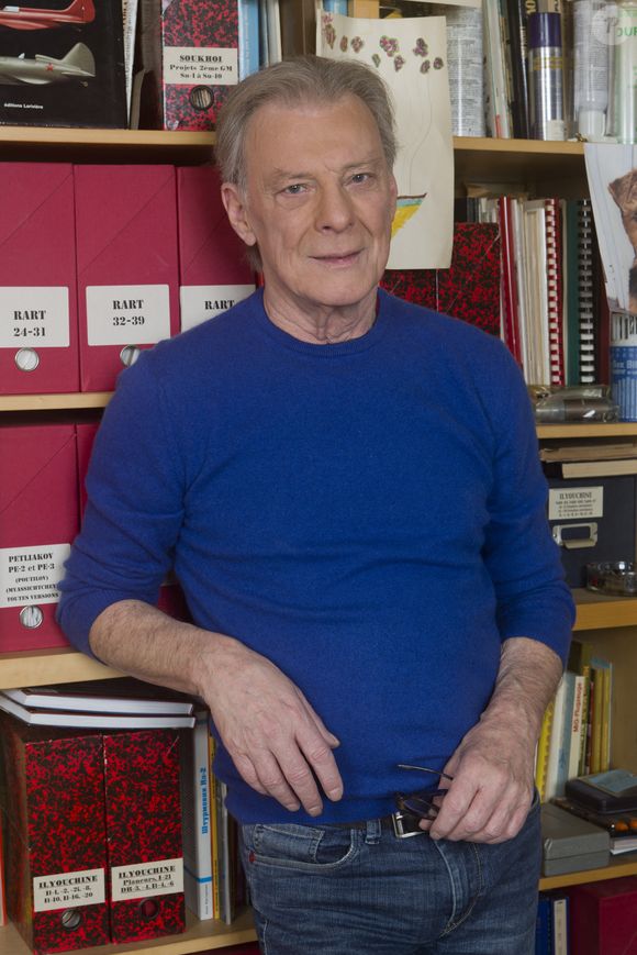 Herbert Leonard et sa femme Cléo chez eux à Barbizon le 2016/12/2016 JLPPA / Bestimage