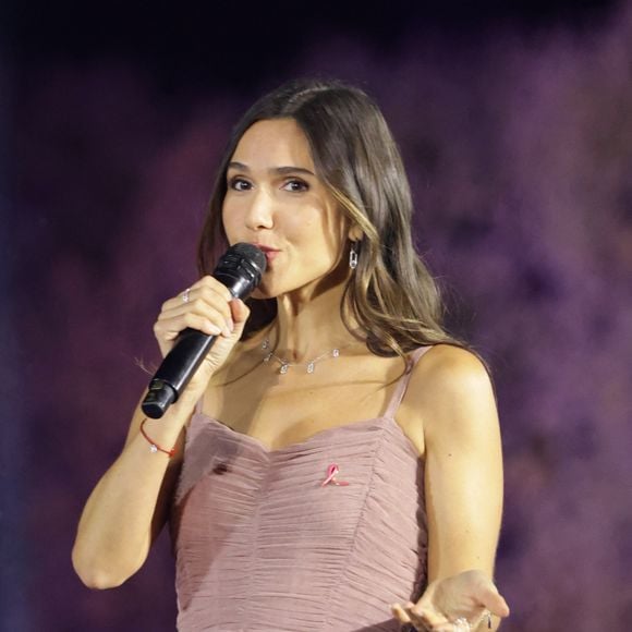Joyce Jonathan - Soirée de lancement "Octobre Rose" organisée par l'association Ruban Rose présentée par I. Ithurburu à Paris le mardi 30 septembre 2025.
© Coadic / Ausset-Lacroix / Bestimage