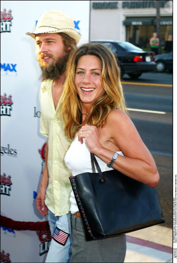 Brad Pitt et Jennifer Aniston à l'avant-première du film "Full Frontal" à Beverly Hills. 

ALAIN ROLLAND / MAXIMA PROD / BESTIMAGE