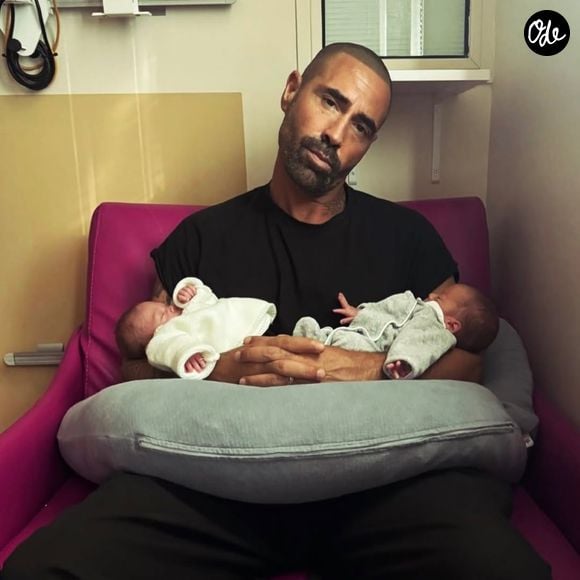 Sofiane Tadjine prend la pose avec ses jumeaux avant de quitter la néonatalogie - dimanche 9 août 2026 - Instagram